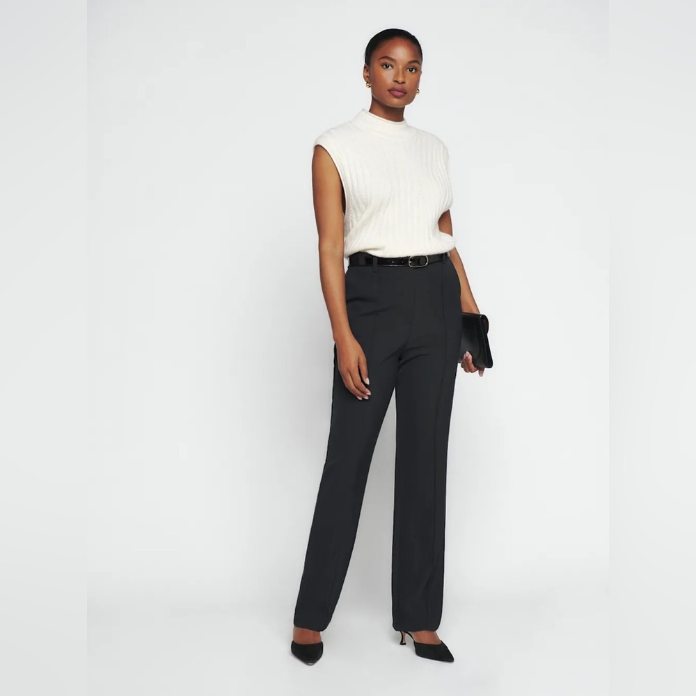 Reformation Landon Pant in Black